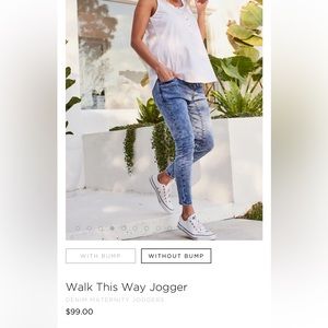 Bae the label Large stretch jogger jeans